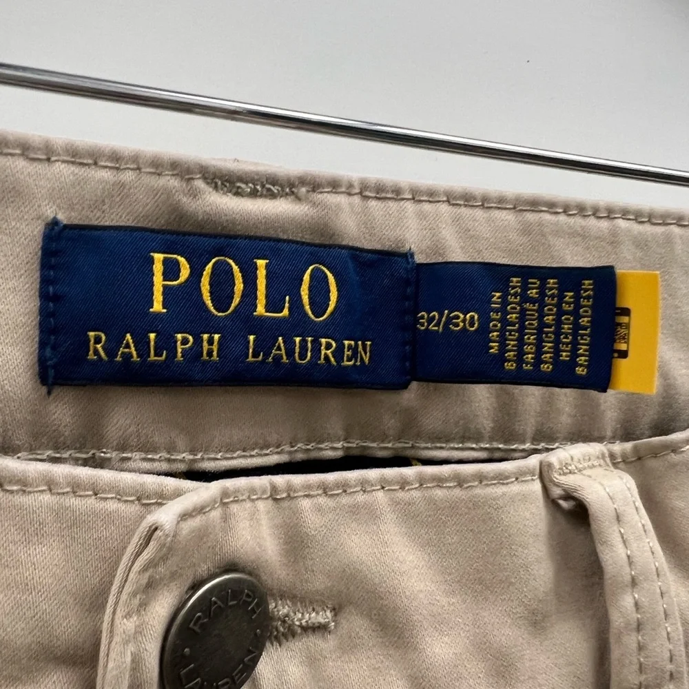 Polo by Ralph Lauren Men's Khaki Straight-Leg Chinos 32/30